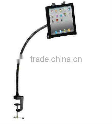 gooseneck mount for tablet pc mtablet desk holder 10" for tablet, multi fuction bracket mount for tablet