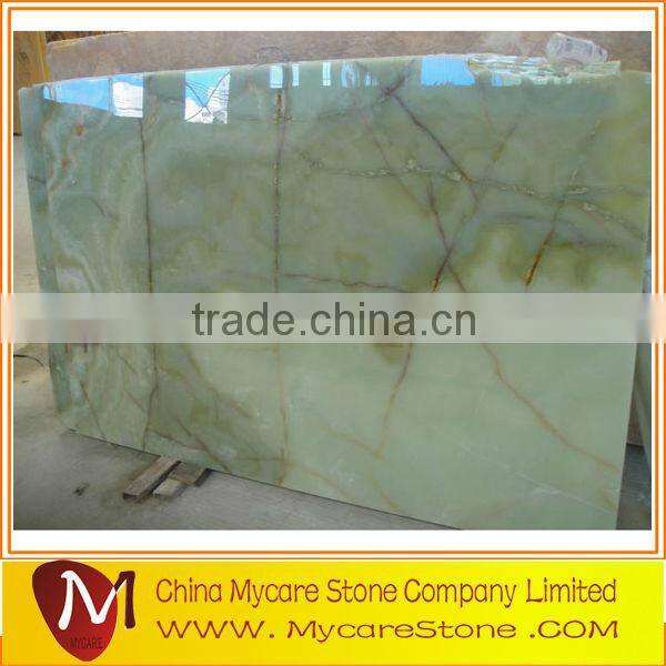 high polished yellow honey onyx marble