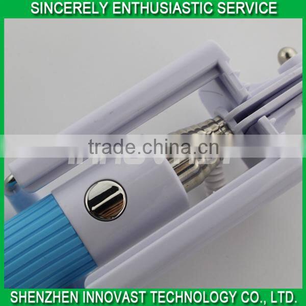 OEM custom logo low price extendable bluetooth selfie stick