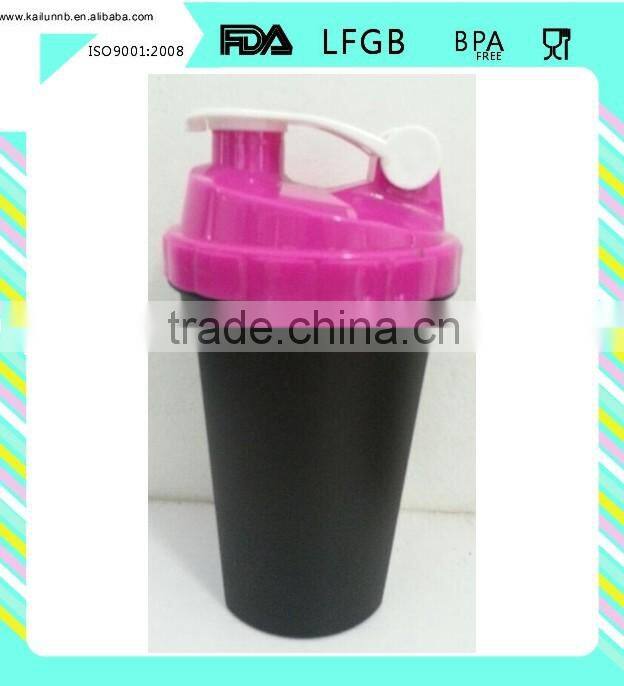 400ml 20OZ personalized protein shaker bottle with custom BPA free