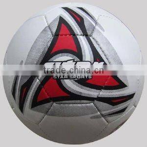 Hand stitched soccer ball