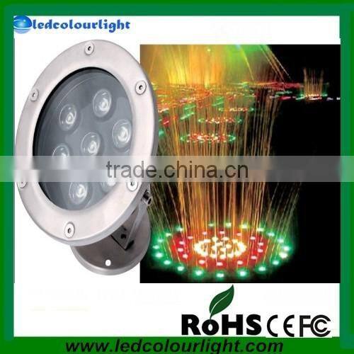 CE RoHS approved dmx led Colorful Aluminum outdoor stainless steel led underwater swimming pool light