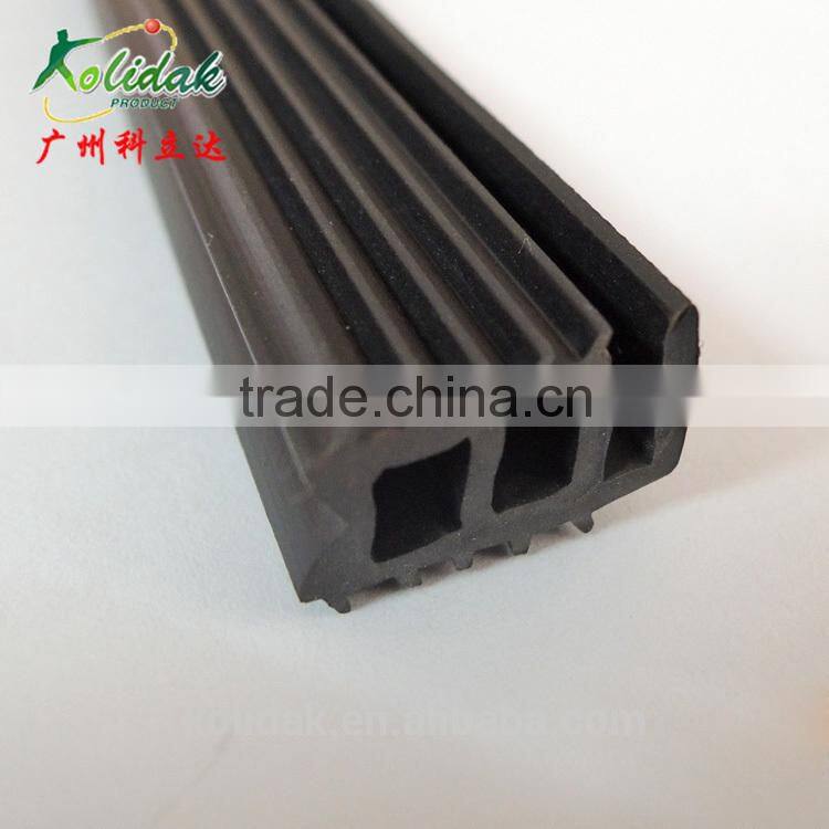 Plastic extrusion TPV PVC seal strip for machines