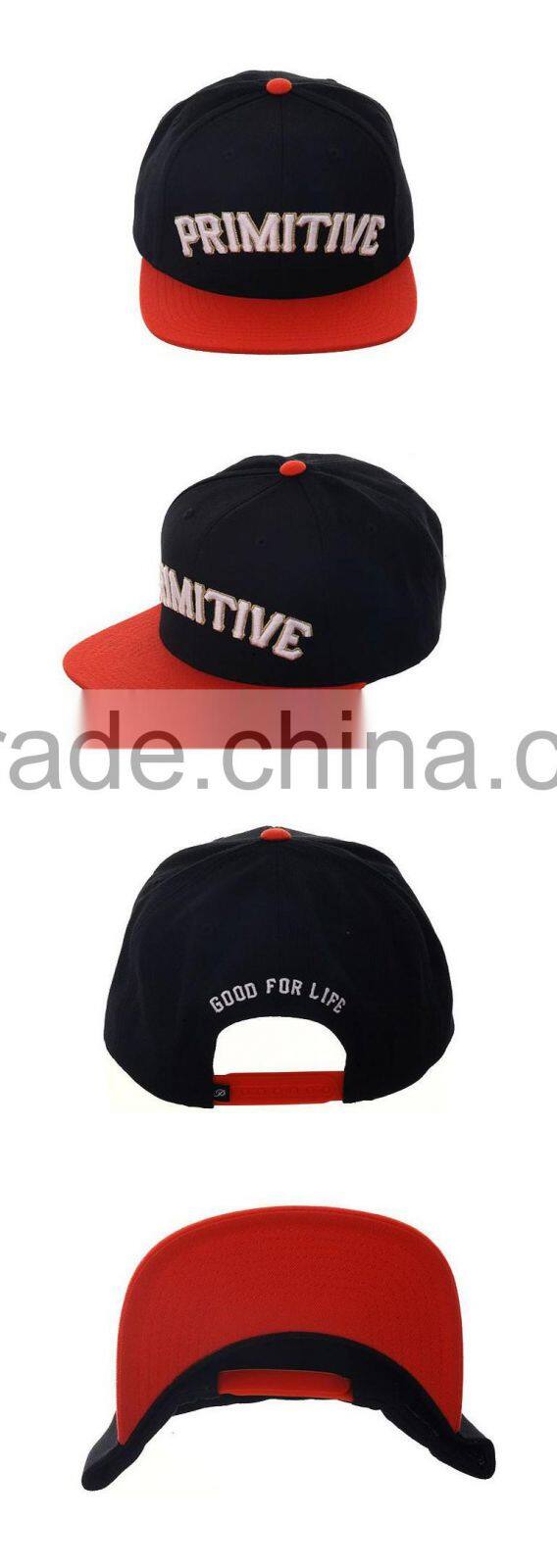 Popular fashion party snapback hat/hip hop cotton snapback cap