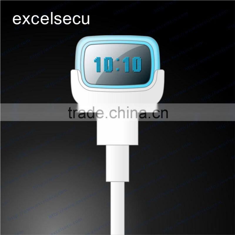 ESECU OEM custom NFC silicone smart watch with OLED display