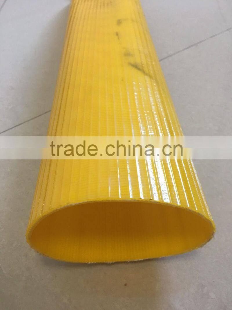PU layflat hose for water well riser system