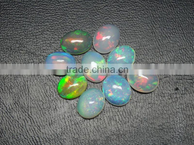 Opal Natural Ethiopian opal cabs 7x5 AA quality