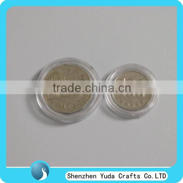 Warmly welcome to buy commemorative coin display plastic coin capsules