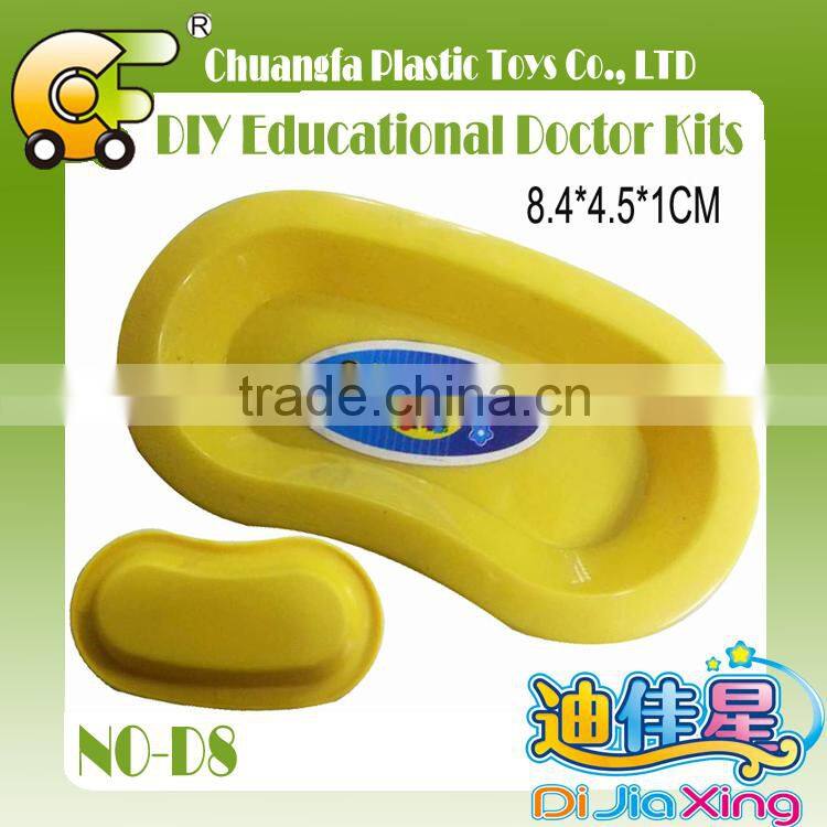 Make your own set--DIY plastic doctor kit(plastic glasses) for kids