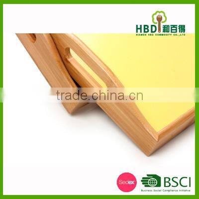 High quality bamboo wholesale serving tray