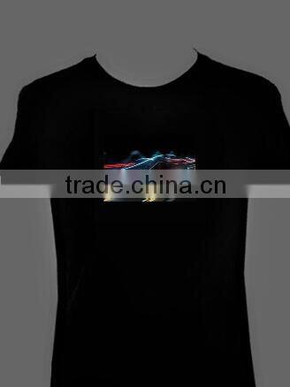 sound activated EL panel