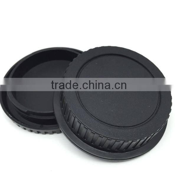 Manufacturer Wholesale Black Plastic Rear Lens Cap for Camera
