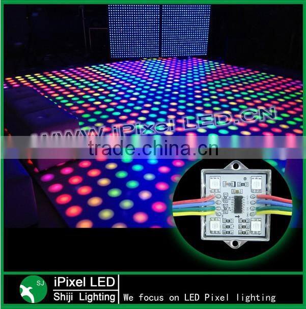 Discount ! Programmable decorative Shining dmx led light module 4leds ws2801
