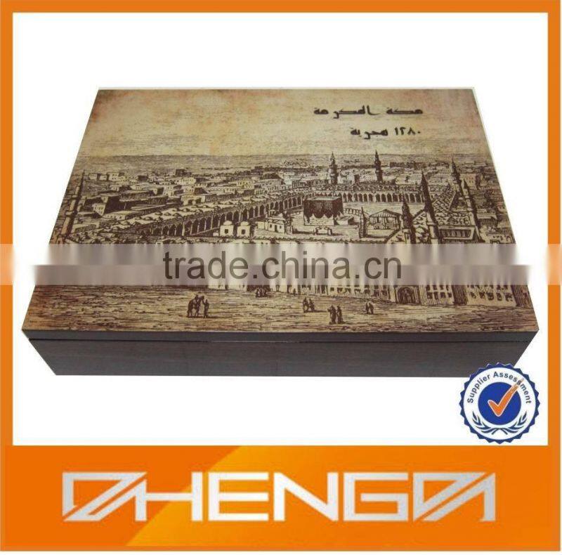 High Quality Factory Customized Wooden Gift Boxes With Gloss Finish