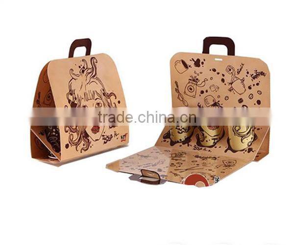 Hot!!! Food packaging hamburger packing paper box burger box