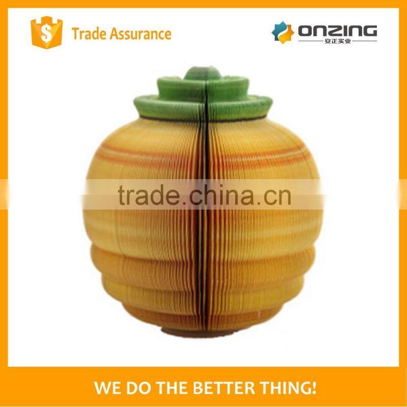 Onzing good quality pineapple shaped sticky notes