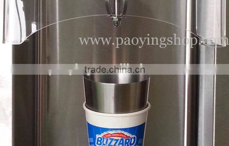 Stepless Speed Commercial 110v 220v Electric Soft Ice Cream Blizzard Machine