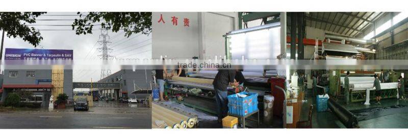 420g green PVC strip tarpaulin screen fence privacy garden fence/pvc tarpaulin strip screen fence