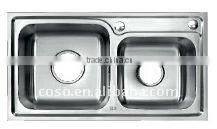 satin nickel color stainless steel kitchen sink UB3034