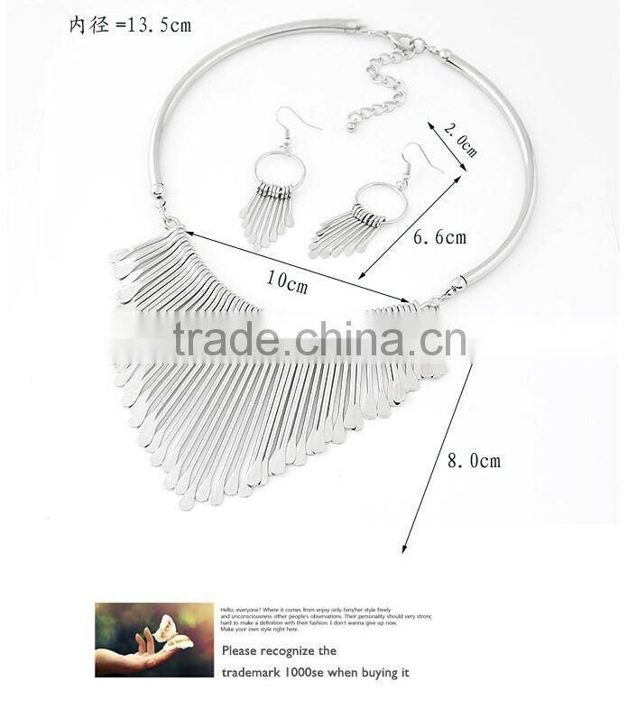 New products 2016 best selling products necklace set