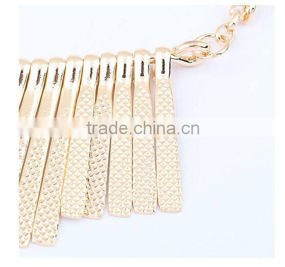 Antique Gold Silver Plated Gun Black Plated Choker Collar Vintage Statement Necklace Women Fashion Necklaces for Women 2014