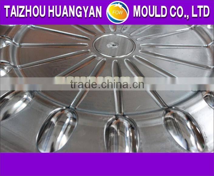 plastic ice cream spoon injection mould