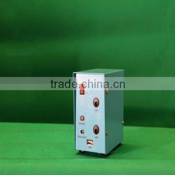 5w solar led home system with mobile charger USB lighting for house charged by sunlight