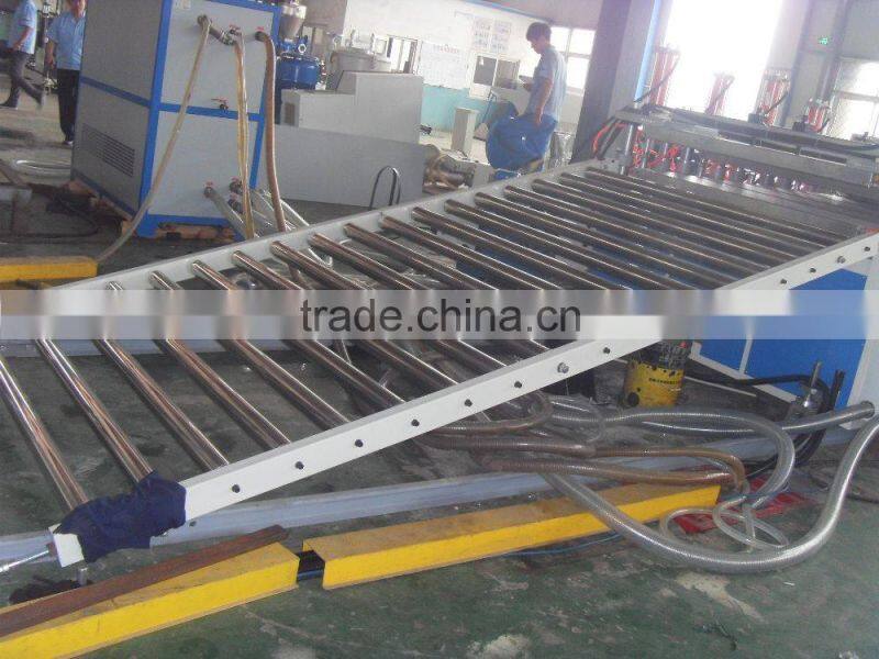 plastic twin screw extruder for pvc foam board