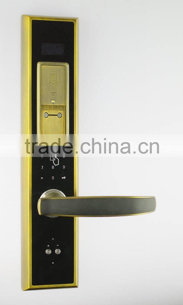 good quality zinc alloy fingerprint door lock