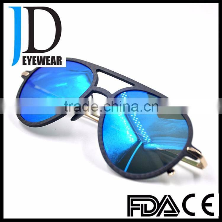 2016 Latest fashion men women polarized carbon fiber sunglasses