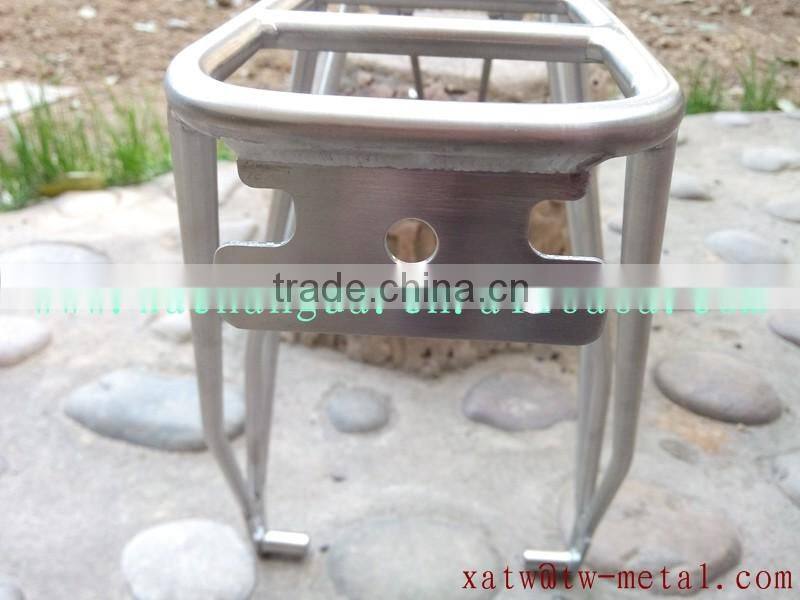 Titanium bicycle rear rack Ti rear rack titanium rear racks titanium bike rear rack xacd made