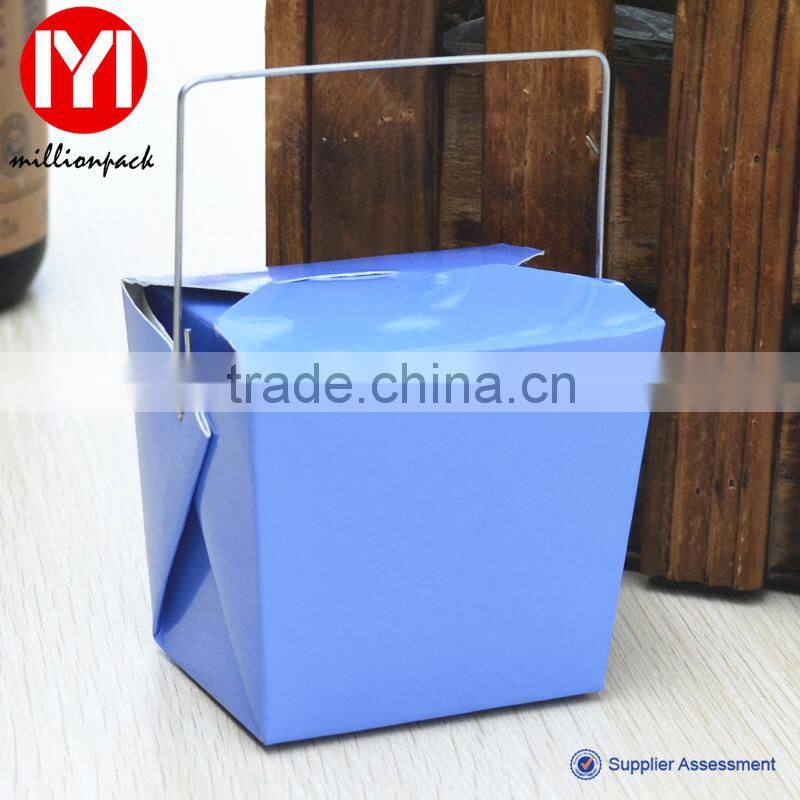 disposable food display paper noodle boxes/fast food boxes/pasta boxes