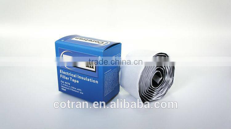 Waterproof Rubber Heavy Duty Package Polyethylene Rubber duct tape jumbo roll From SHENZHEN Manufacturer