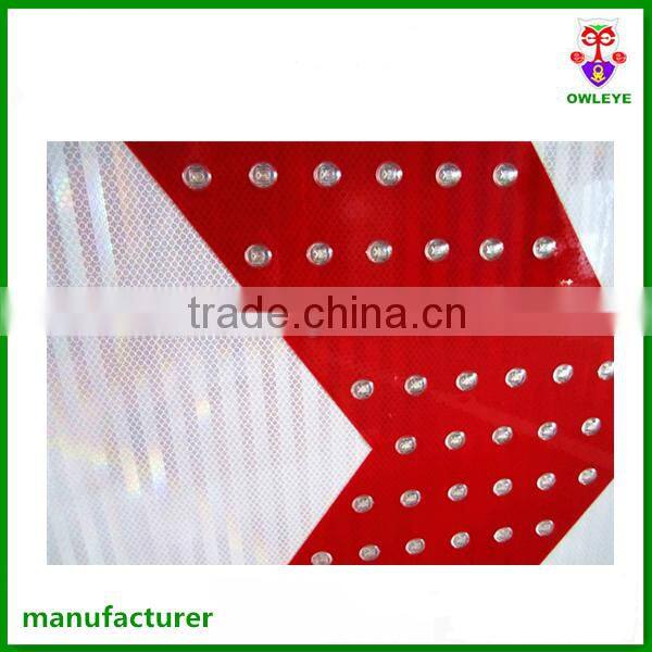 Solar Led Security Warning Signal Light,Solar Traffic LED Arrow board