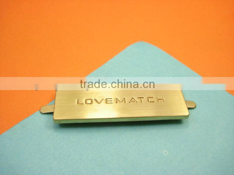 Long-term wholesale fashionable metal trademark logo q-2577
