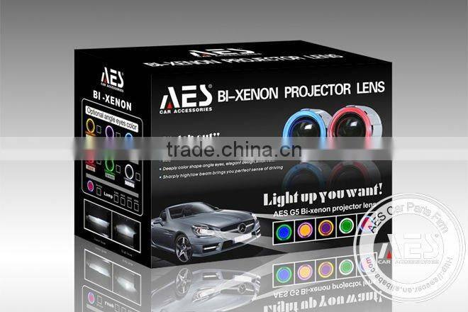 AES 9005,9006,H4,H7,H11 car projector, G5 univeral hid bi-xenon projector