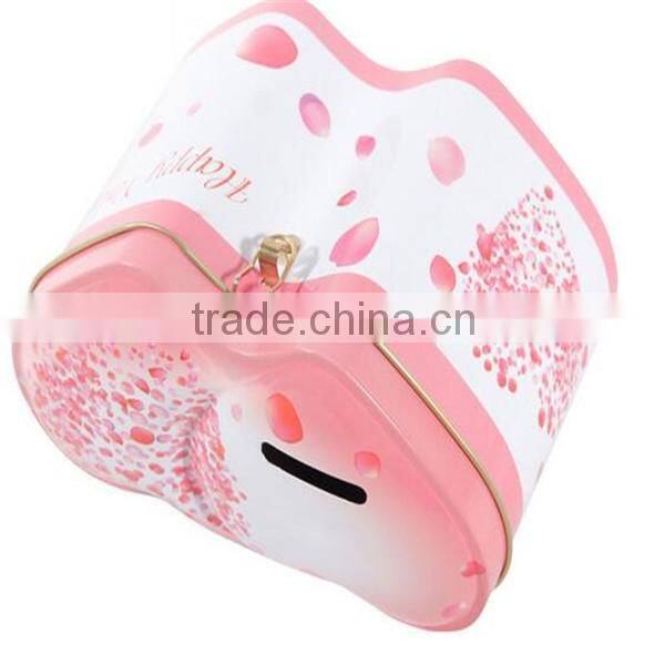 Fashion promotion unique and cool money bank diy piggy bank