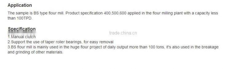 Small Scale 10 Ton Per Day Buckwheat Flour Milling Machine