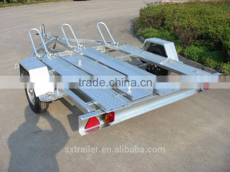 Motorcycle Trailer CMT-39 with Loading Ramp