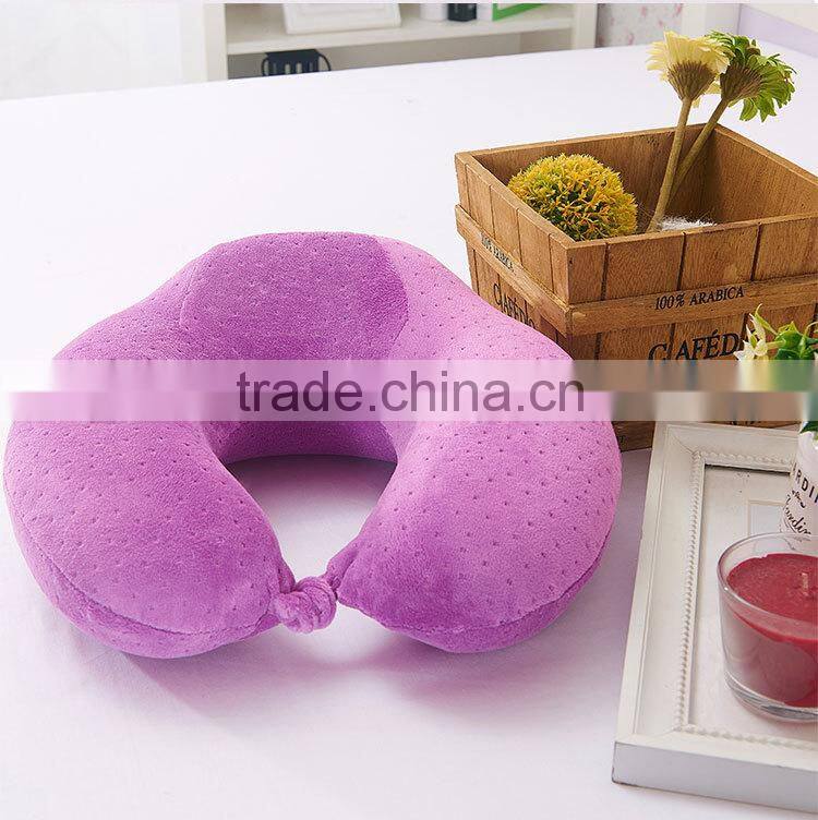 2015 Professional manufacturer new design memory foam neck roll pillow
