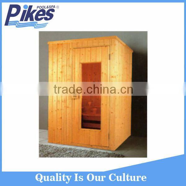 luxury personal sauna steam room / home sauna size / wooden sauna room