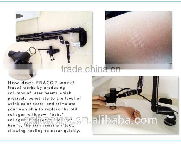 Portable 10600nm CO2 fractional laser equipment for scar removal/co2 laser 1kw