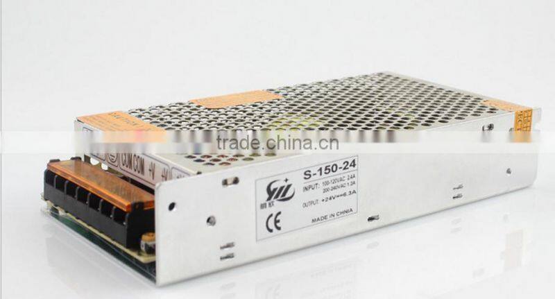 24V 6.25A power supply , 150w cctv power supply