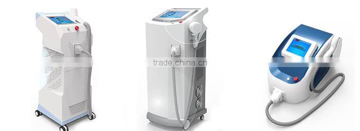 Permanent Hair Remover Professional 808nm Diode Laser Hair Removal Machine / alexandrite laser 808