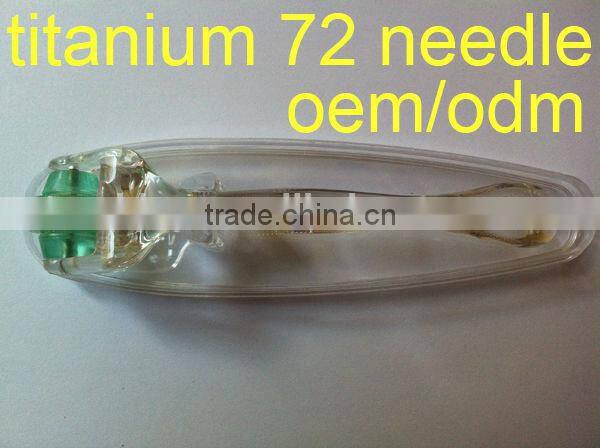 72 needles stainless steel/titanium derma roller eye on hot sale