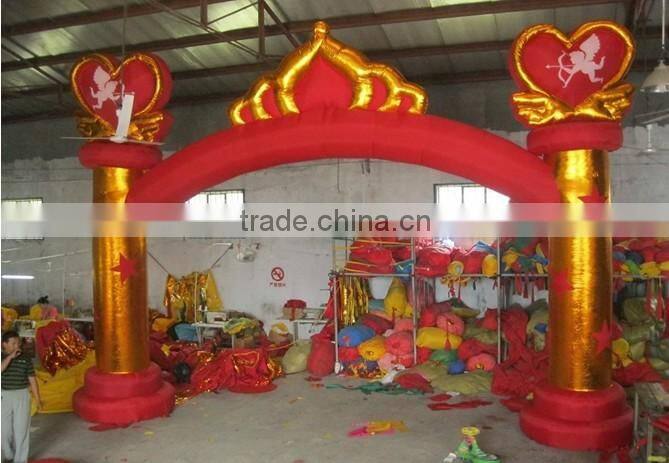2015 Hot Cheap Adversting Start and Finish Custom Size Inflatable Arch for sale