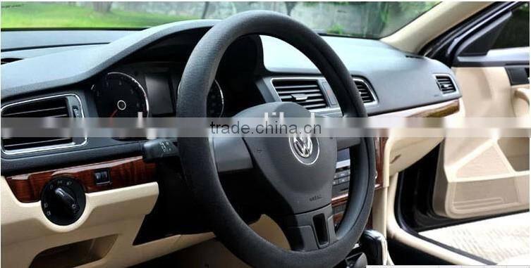 Soft safety durable silicone steering wheel cover for car
