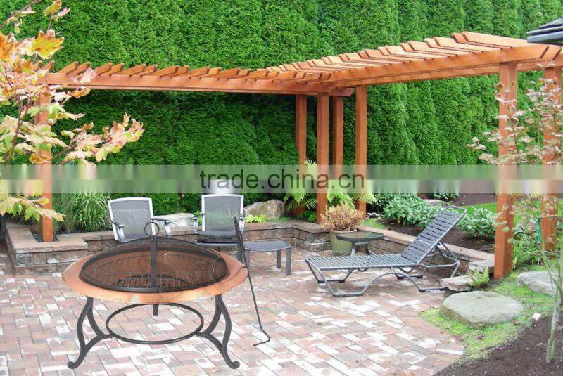 European standard excellent quality outdoor big fire pit for warm LF15X