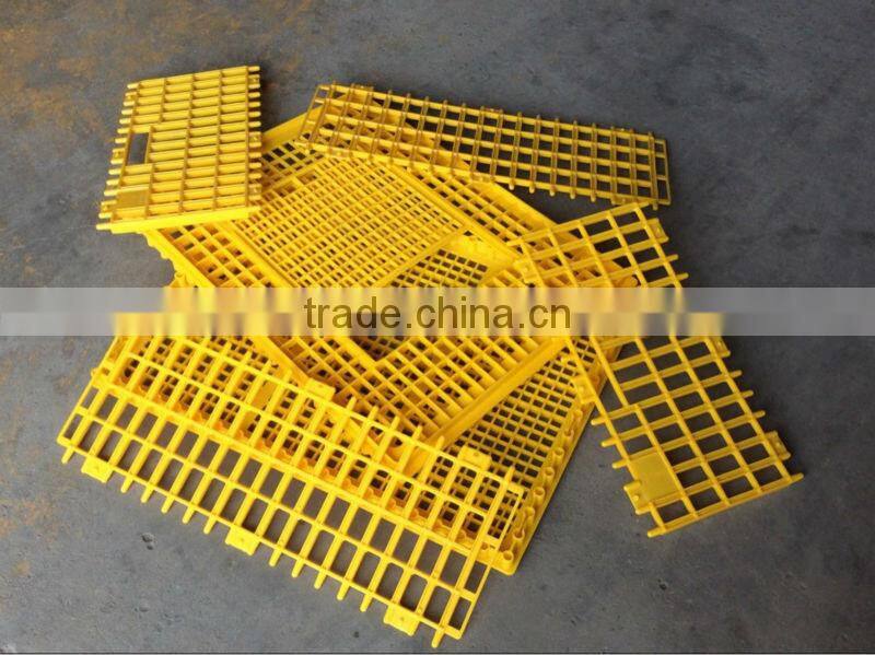 Live chicken transport box/plastic broiler transport crate