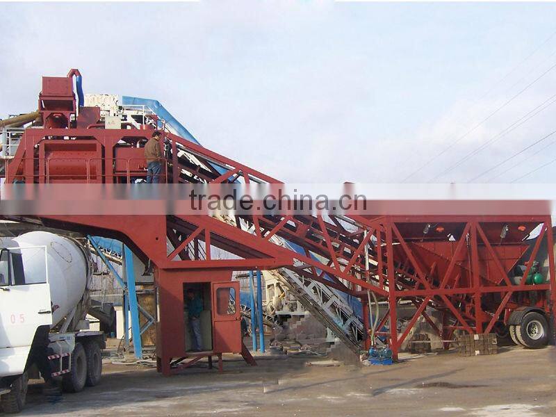 Russia Construction HZS50 Concrete Batching Plant